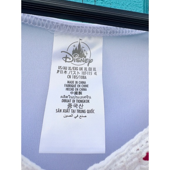 Disney Encanto Mirabel Dress women‎ XL Purple White Puff Sleeve Luisa Costume - Picture 4 of 6